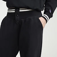 Champion Womens Cinched Mid Rise Loose Fit Sweatpant