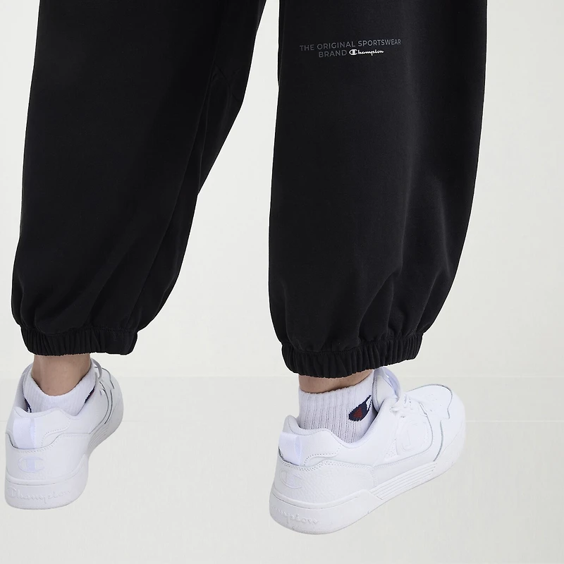 Champion Womens Cinched Mid Rise Loose Fit Sweatpant