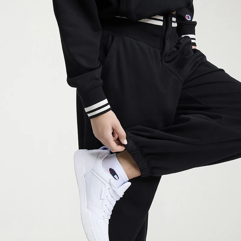 Champion Womens Cinched Mid Rise Loose Fit Sweatpant