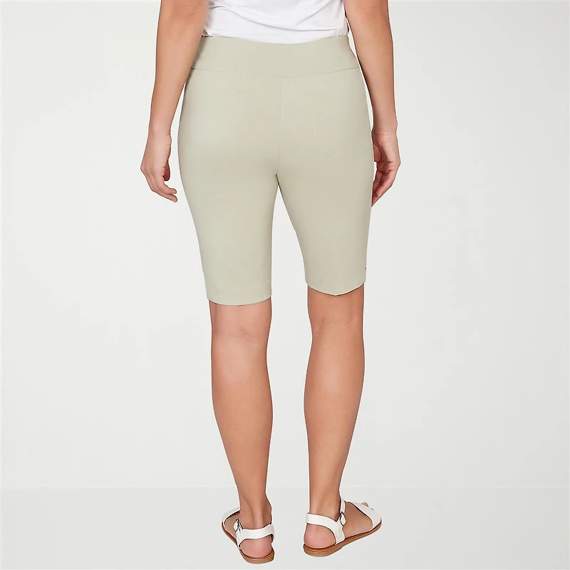 Hearts Of Palm Womens 11" Mid Rise Bermuda Short