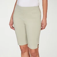 Hearts Of Palm Womens 11" Mid Rise Bermuda Short