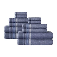Home Expressions Stripe 12-pc. Bath Towel Set