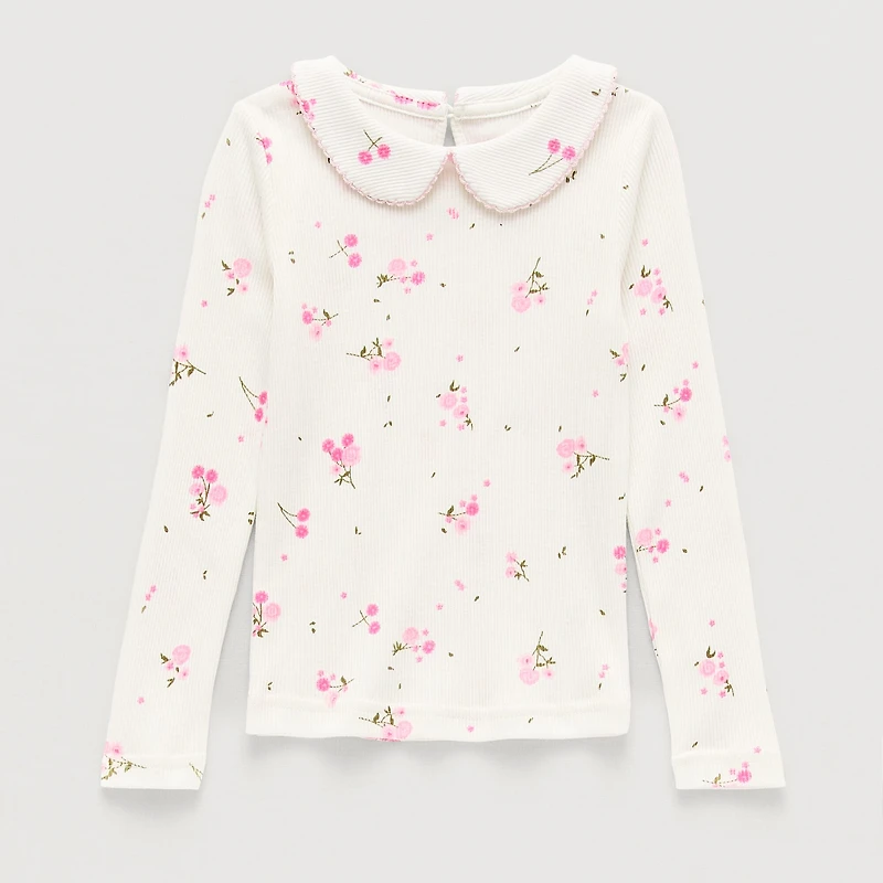 Okie Dokie Toddler & Little Girls Long Sleeve T-Shirt