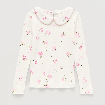 Okie Dokie Toddler & Little Girls Long Sleeve T-Shirt