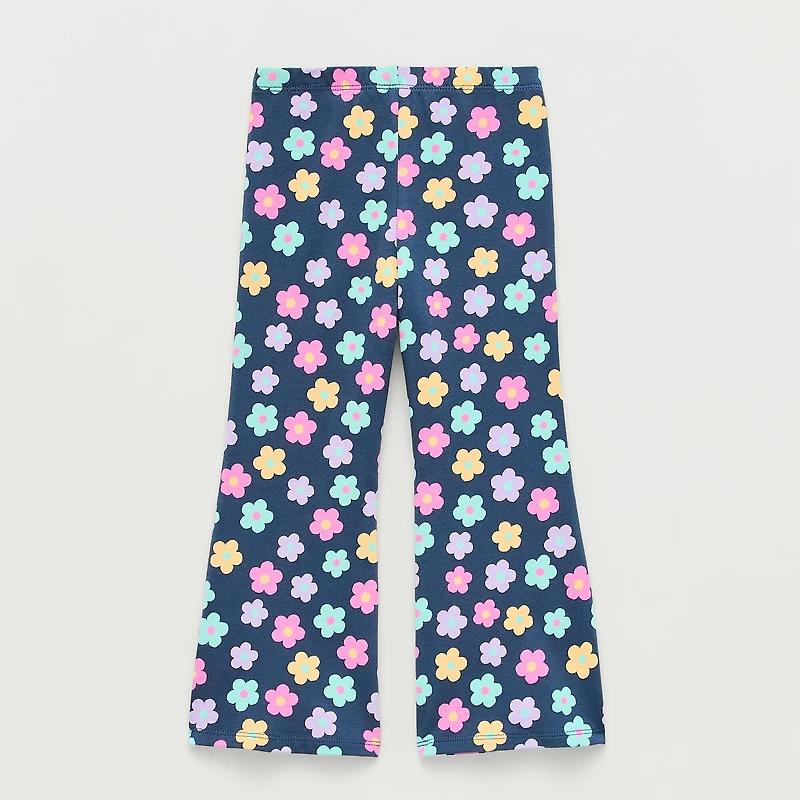 Okie Dokie Toddler & Little Girls Flare Full Length Leggings