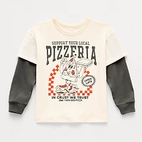 Grayson Little Toddler Boys Crew Neck Long Sleeve T-Shirt