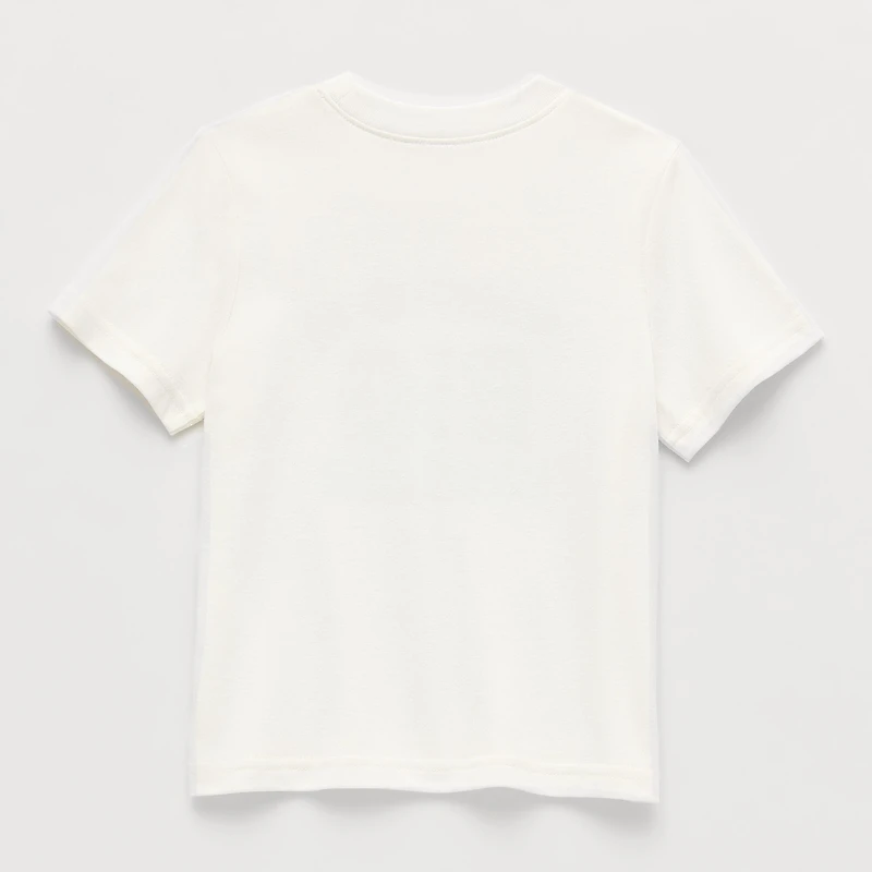 Okie Dokie Toddler & Little Boys Crew Neck Short Sleeve Classic Fit Graphic T-Shirt