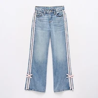 Thereabouts Little & Big Kid Girls Adjustable Waist Low Rise Baggy Fit Jean
