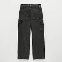 Thereabouts Little & Big Kid Boys Adjustable Waist Loose Fit Carpenter Jean