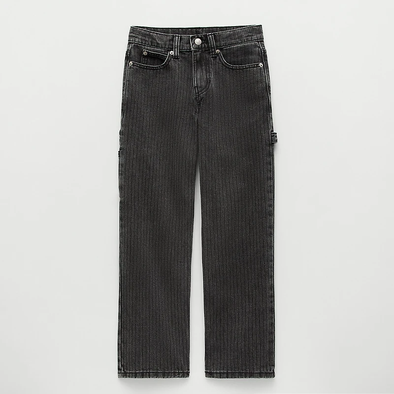 Thereabouts Little & Big Kid Boys Adjustable Waist Loose Fit Carpenter Jean