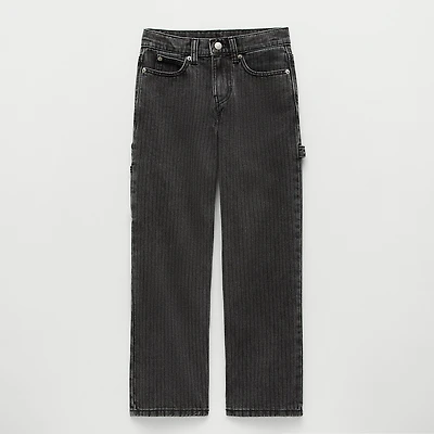 Thereabouts Little & Big Kid Boys Adjustable Waist Loose Fit Carpenter Jean