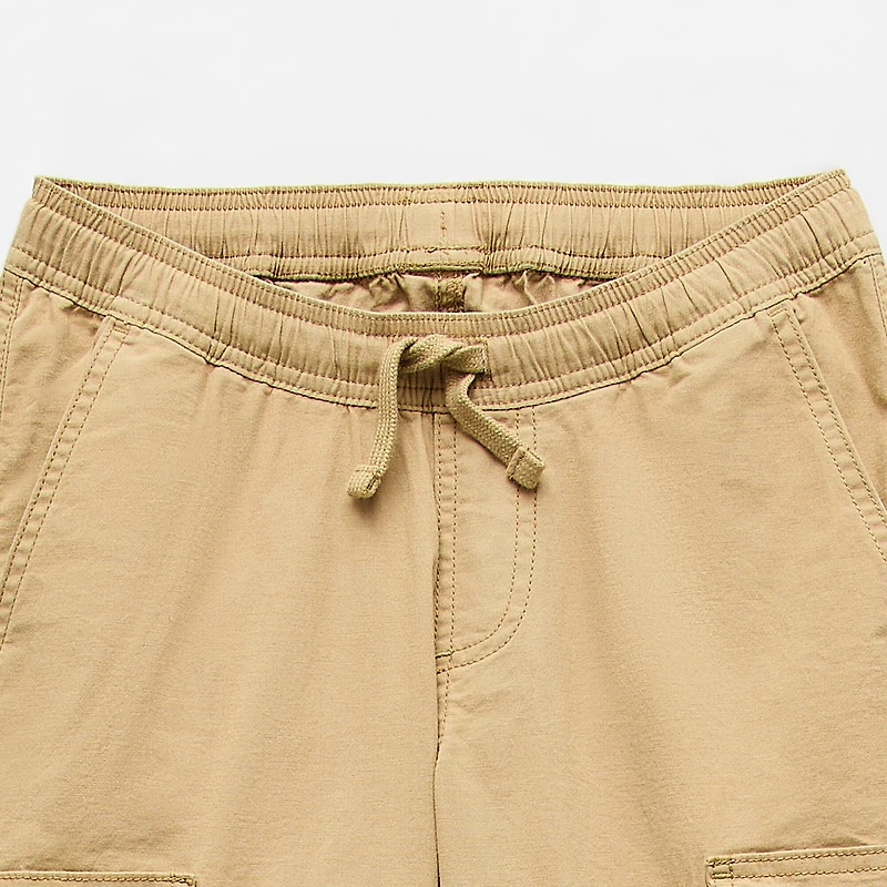 Thereabouts Pull-On Little & Big Kid Boys Easy-on + Easy-off Seated Wear Straight Cargo Pant