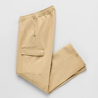 Thereabouts Pull-On Little & Big Kid Boys Easy-on + Easy-off Seated Wear Straight Cargo Pant