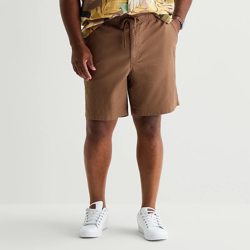 mutual weave Mens 11" Big and Tall Pull-On Short