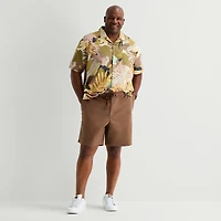 mutual weave Mens 11" Big and Tall Pull-On Short