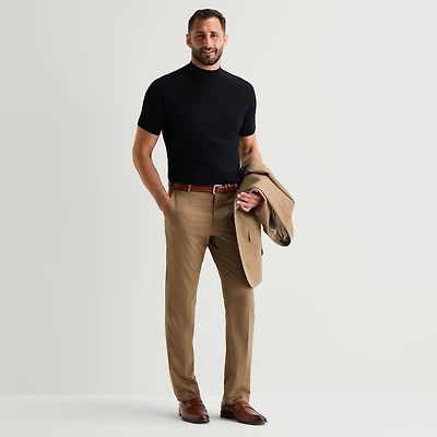 J. Ferrar Ultra Comfort Mens Slim Fit Flat Front Suit Pant