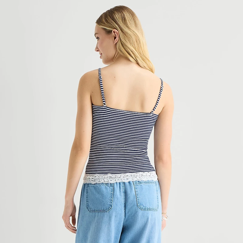Forever 21 Womens Juniors Scoop Neck Sleeveless Camisole