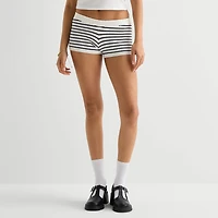 Arizona Juniors Womens Mid Rise Shortie Short