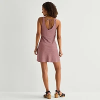 Arizona Womens Juniors Sleeveless Babydoll Dress