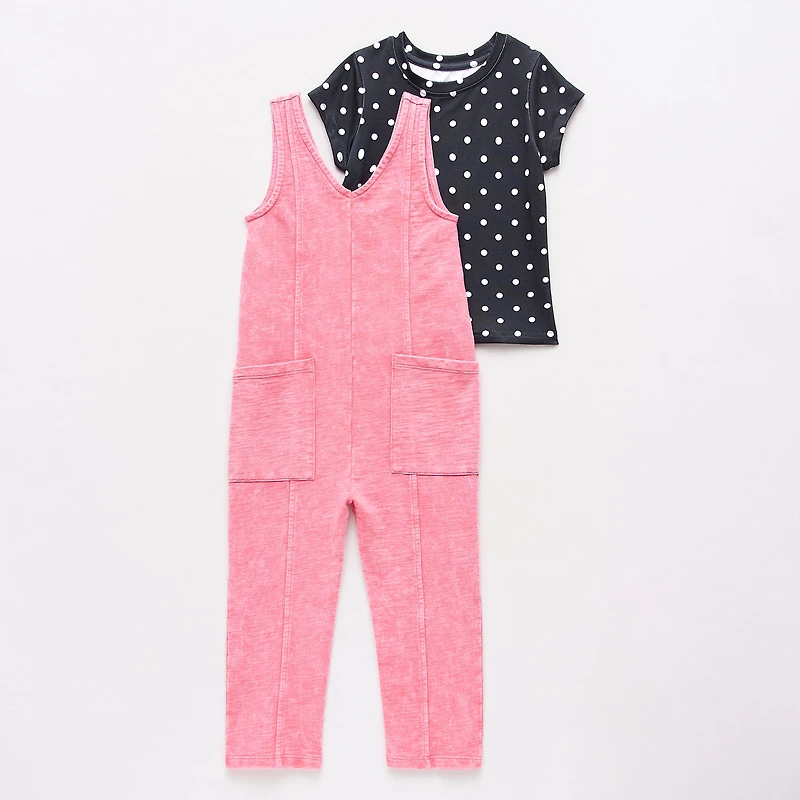 Grayson Little Toddler Girls 2-pc. Jumpsuit Set