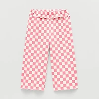 Grayson Little Toddler Girls Wide Leg Relaxed Fit Pull-On Pant