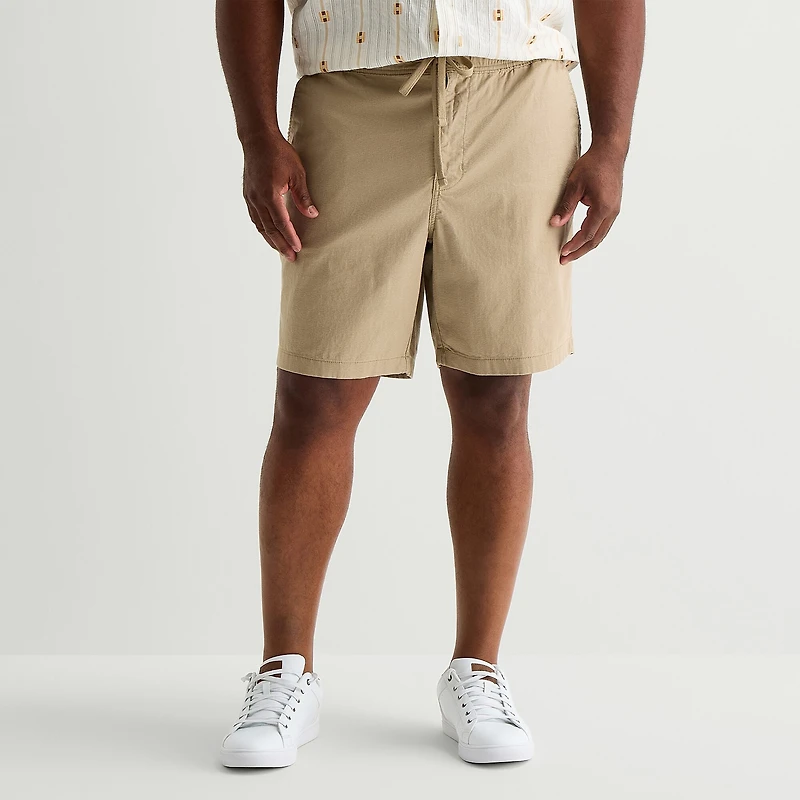 mutual weave Mens 11" Big and Tall Pull-On Short