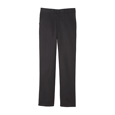 French Toast Little Boys Straight Mid Rise Classic Fit Flat Front Pant