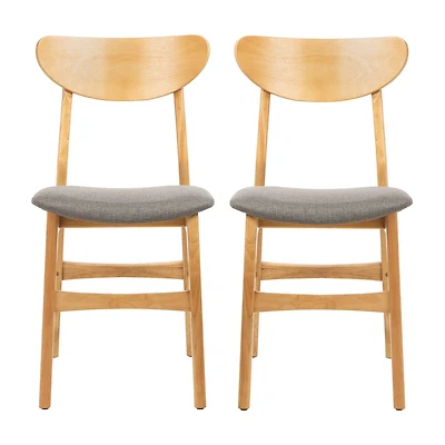 Safavieh Lucca Dining Collection 2-pc. Upholstered Chair