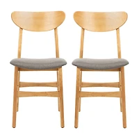 Safavieh Lucca Dining Collection 2-pc. Upholstered Chair