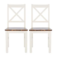 Safavieh Akash Dining Collection 2-pc. Dining Chair