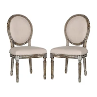 Safavieh Holloway Dining Collection 2-pc. Upholstered Chair