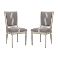 Buchanan Linen Upholstered Side Chair