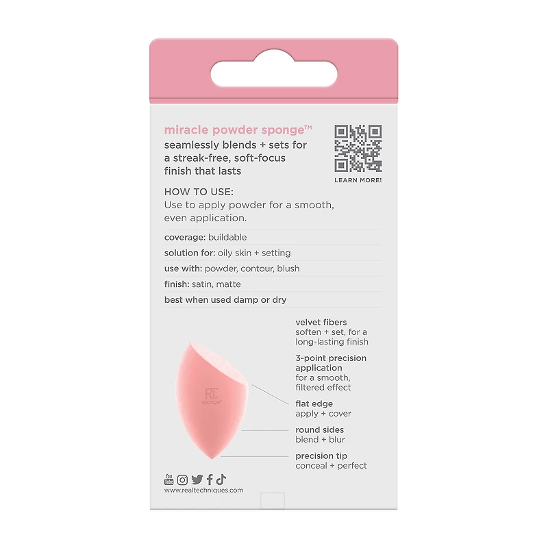 Real Techniques Miracle Powder Sponge