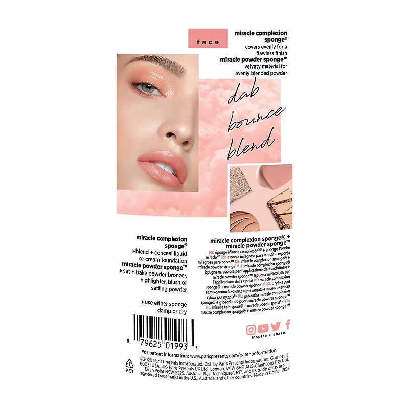 Real Techniques Miracle Complexion & Powder Sponge Set