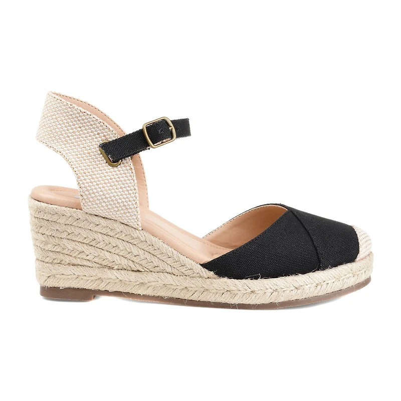 Journee Collection Ashlyn Womens Round Wedge Heel Pumps