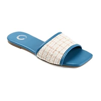 Journee Collection Womens Mikala Flat Sandals