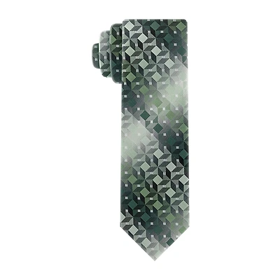 Van Heusen Shaded Geometric Tie