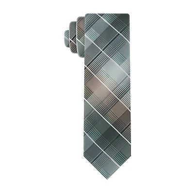 Van Heusen Shaded Plaid Tie