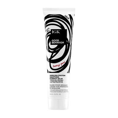 IGK Good Behavior Spirulina Smooth Blowout Styling Product 5 oz.