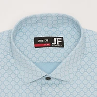 J. Ferrar Ultra Comfort Mens Slim Fit Stretch Fabric Wrinkle Free Long Sleeve Dress Shirt