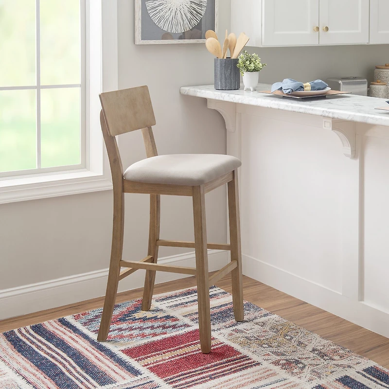 Upholstered Bar Stool