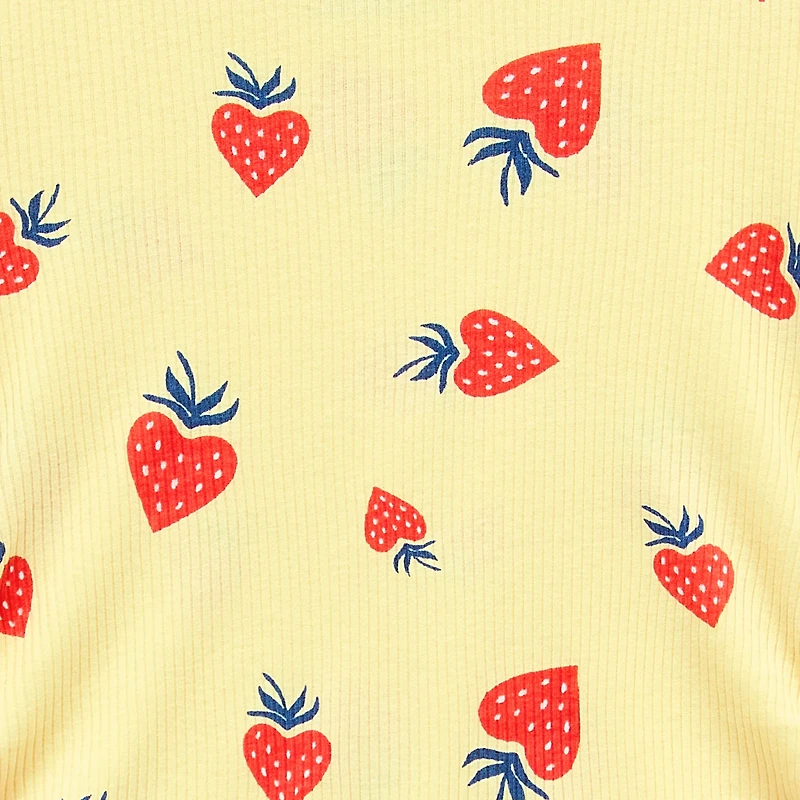 Thereabouts Little & Big Kid Girls Round Neck Short Sleeve T-Shirt