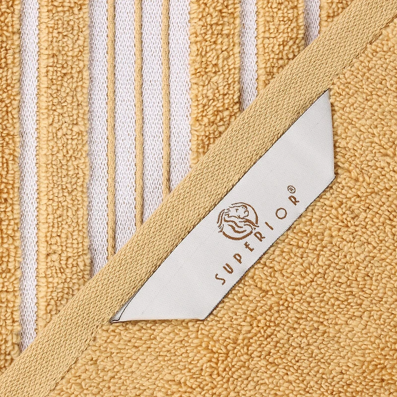 SUPERIOR® Sadie Zero Twist Jacquard Solid Cotton 6-pc. Hand Towel