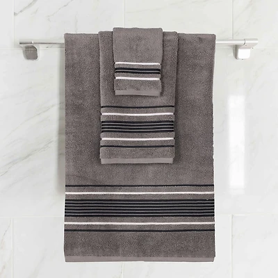 SUPERIOR® Sadie Zero Twist Solid Cotton 3-pc. Quick Dry Bath Towel Set