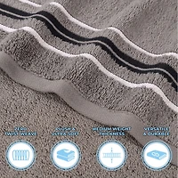 SUPERIOR® Sadie Zero Twist Solid Cotton 3-pc. Quick Dry Bath Towel Set