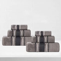 SUPERIOR® Sadie Zero Twist Solid Cotton 6-pc. Quick Dry Bath Towel Set