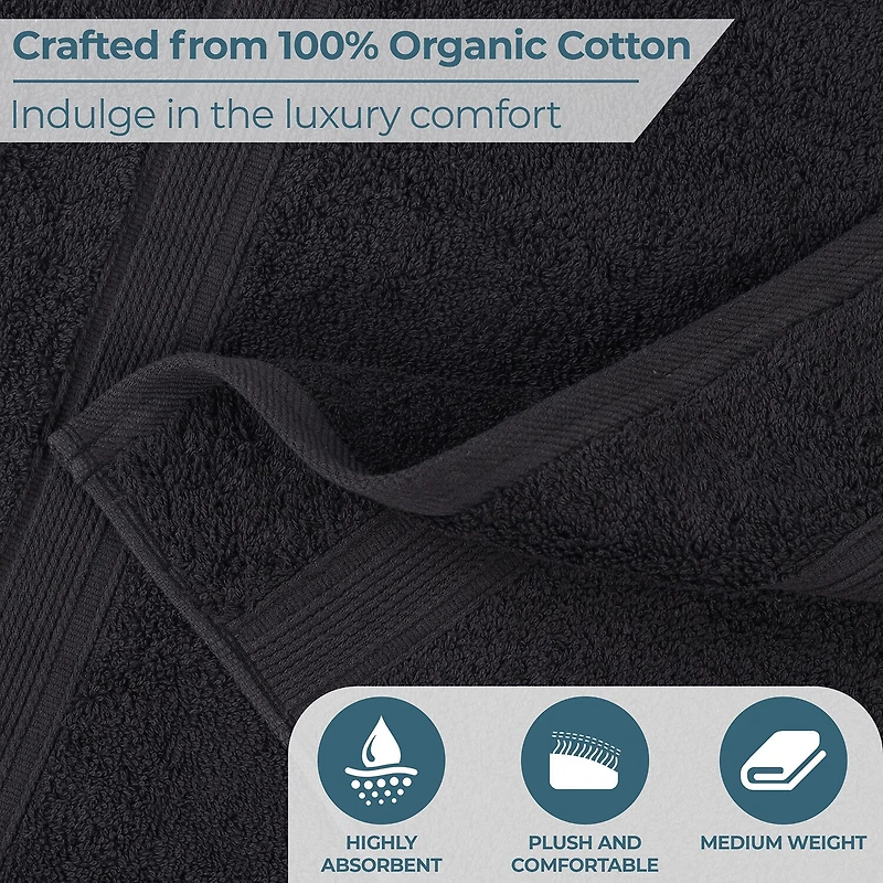 SUPERIOR® Oregon 100% Organic Cotton 3-pc. Bath Towel Set
