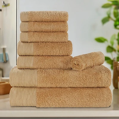 SUPERIOR® Sera Hypoallergenic Rayon From Bamboo 8-pc. Bath Towel Set