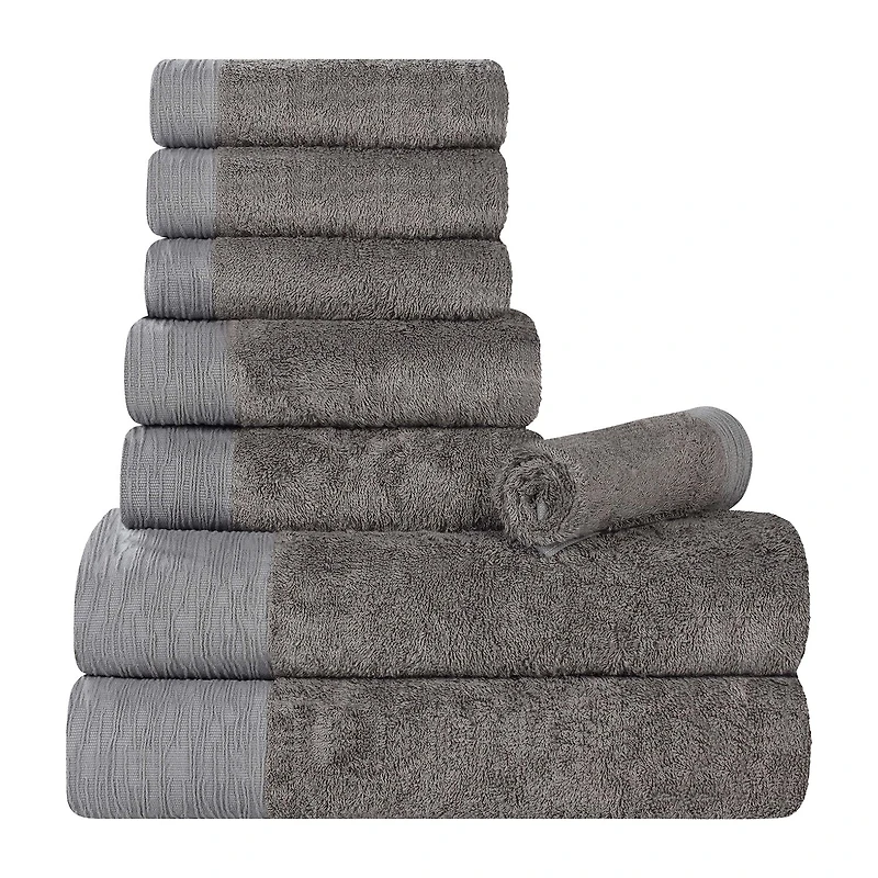 SUPERIOR® Sera Hypoallergenic Rayon From Bamboo 8-pc. Bath Towel Set