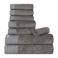 SUPERIOR® Sera Hypoallergenic Rayon From  Bamboo 8-pc. Bath Towel Set